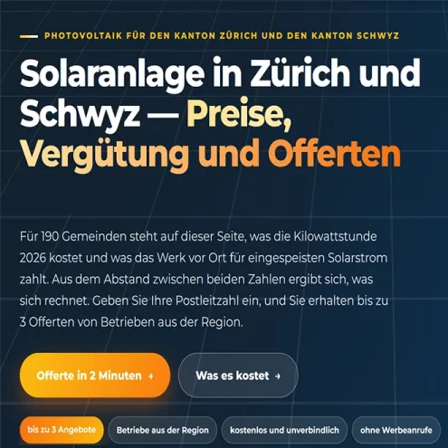 Offerte anfordern
